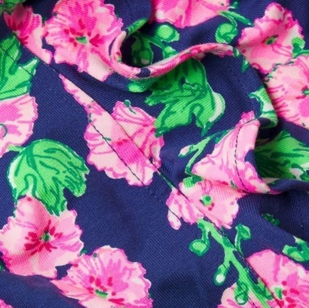 NWT Lilly Pulitzer Mirelle Romper De Vine Floral Dress sz XS - Picture 12 of 12